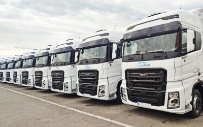 Grupafred-Transports Tarragona incorpora a su flota 10 camiones Ford F-MAX